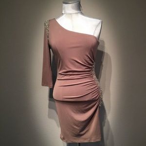 One Shoulder Cocktail Dress